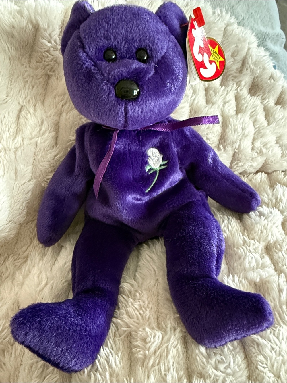 Ty Princess Diana Beanie Baby Bear